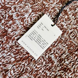 Acacia Daisy Cupro Dress L BNWT